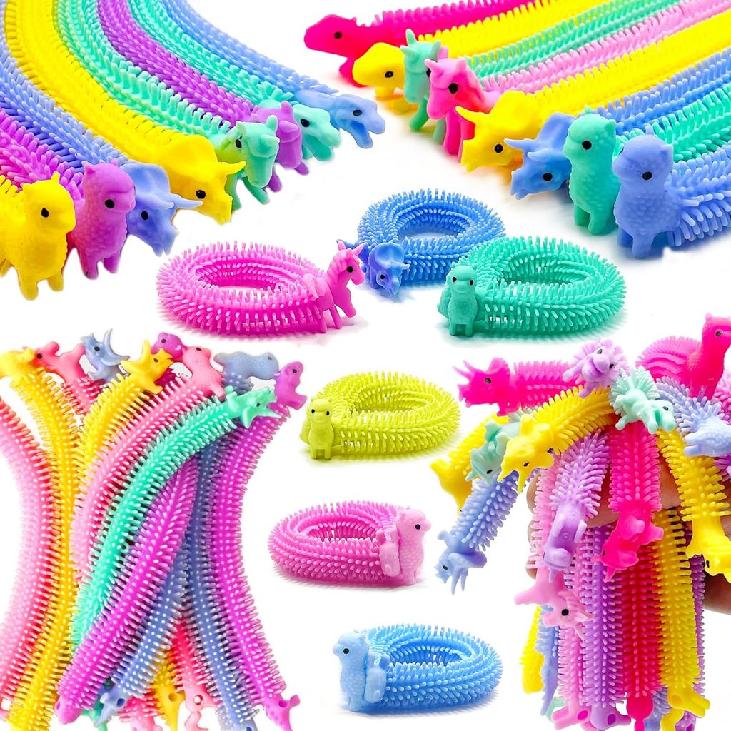 YZXODN Pacote com 30 Brinquedos Sensoriais de Cordas Elásticas, Brinquedos Antiestresse para Crianças e Adultos, Brinque