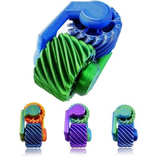 Presentes de Páscoa para Adolescentes e Crianças Pequenas, 2 Peças de Fidget Spinner, Brinquedos Impressos em 3D com Eng