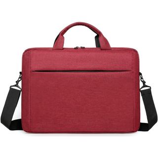 Bolsa de Ombro para Laptop em Tecido Oxford, Maleta Expansível para Computador, Compatível com Laptop de 15,6 Polegadas 