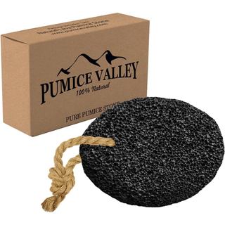 Pedra-pomes - Lava Negra Natural - Removedor de Calos e Calosidades para Pés, Calcanhares e Palmas - Ferramenta de Esfol
