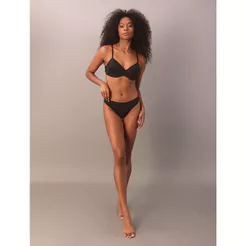 Sutiã Bojo Light Soft Micro Logo Calvin Klein Underwear - Preto