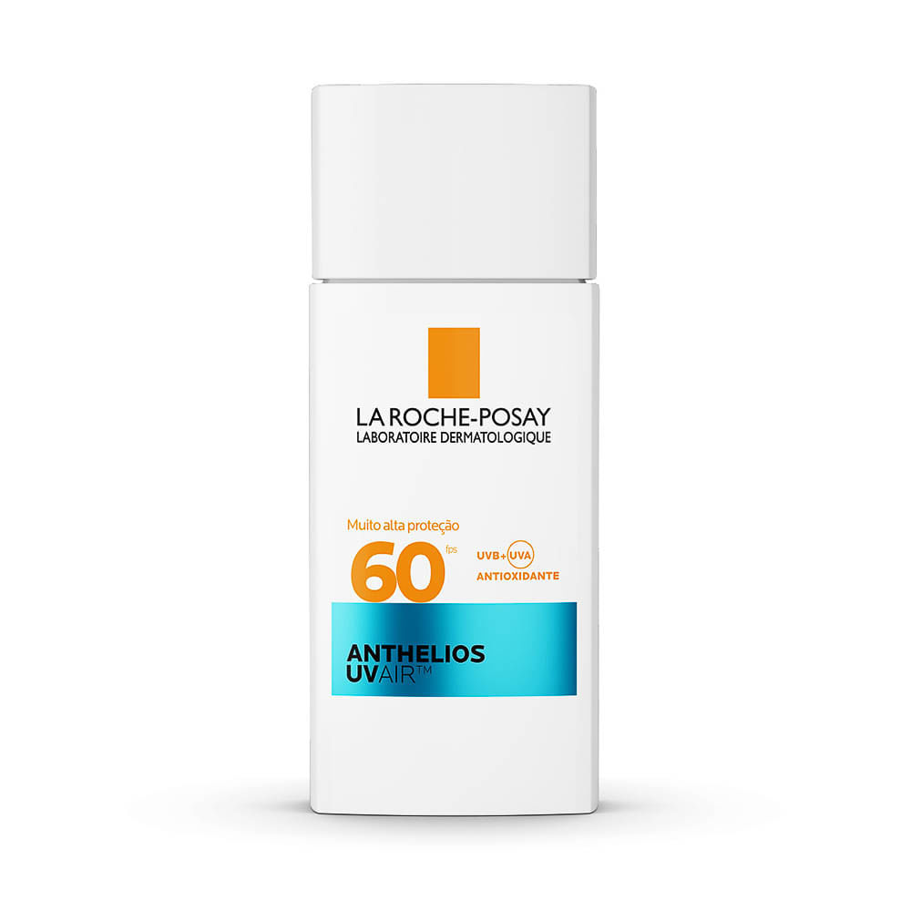 Protetor Solar Facial Anthelios Uv Air FPS 60 Sem Cor 45ml