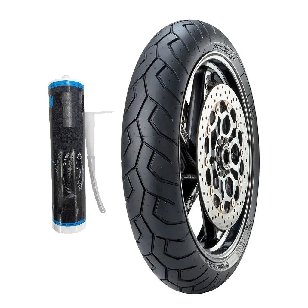 PNEU DIANTEIRO 120/70ZR-17 DIABLO USO SEM CAMARA 58W PIRELLI NACIONAL MT07 CB650R CB1000R GSX-S1000 ZX6R 10R + 1 SELANTE