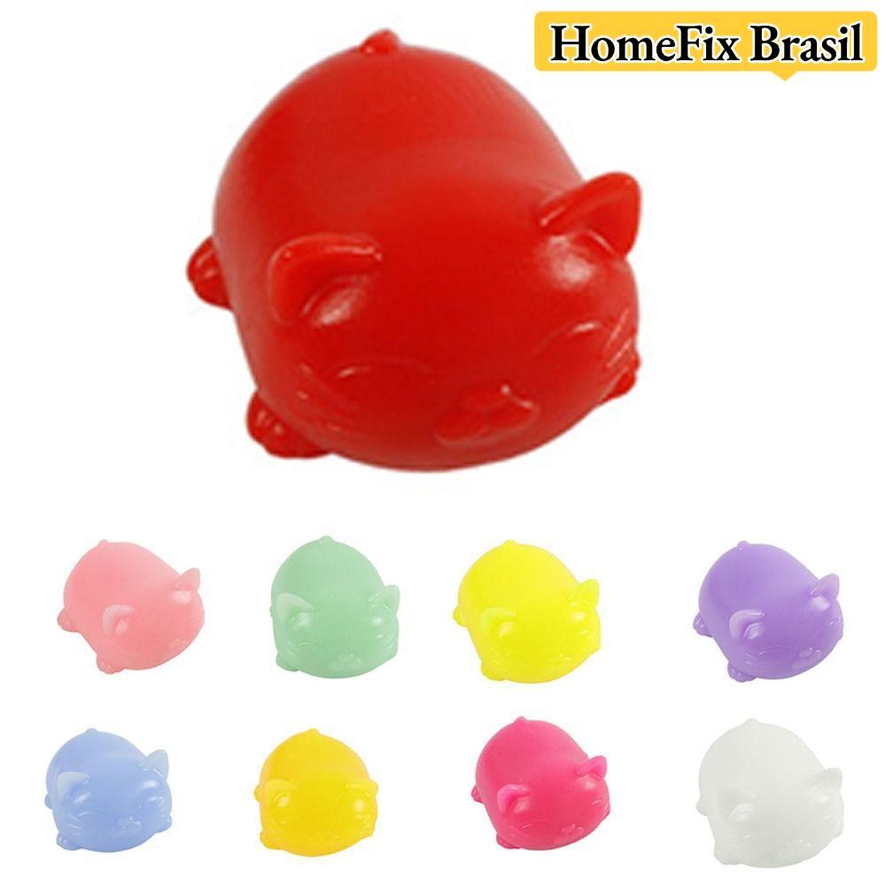 FAYSHOWS Bolas De Estresse Para Gatos , Brinquedo Super Macio Alívio Do , Brinquedos Sensoriais Moles E Elásticos Presen