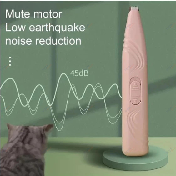 Tosa para Cães e Gatos – Aparador de Pelos Recarregável para Áreas Sensíveis: Patas, Olhos e Ouvidos. — imagem 2 de 2