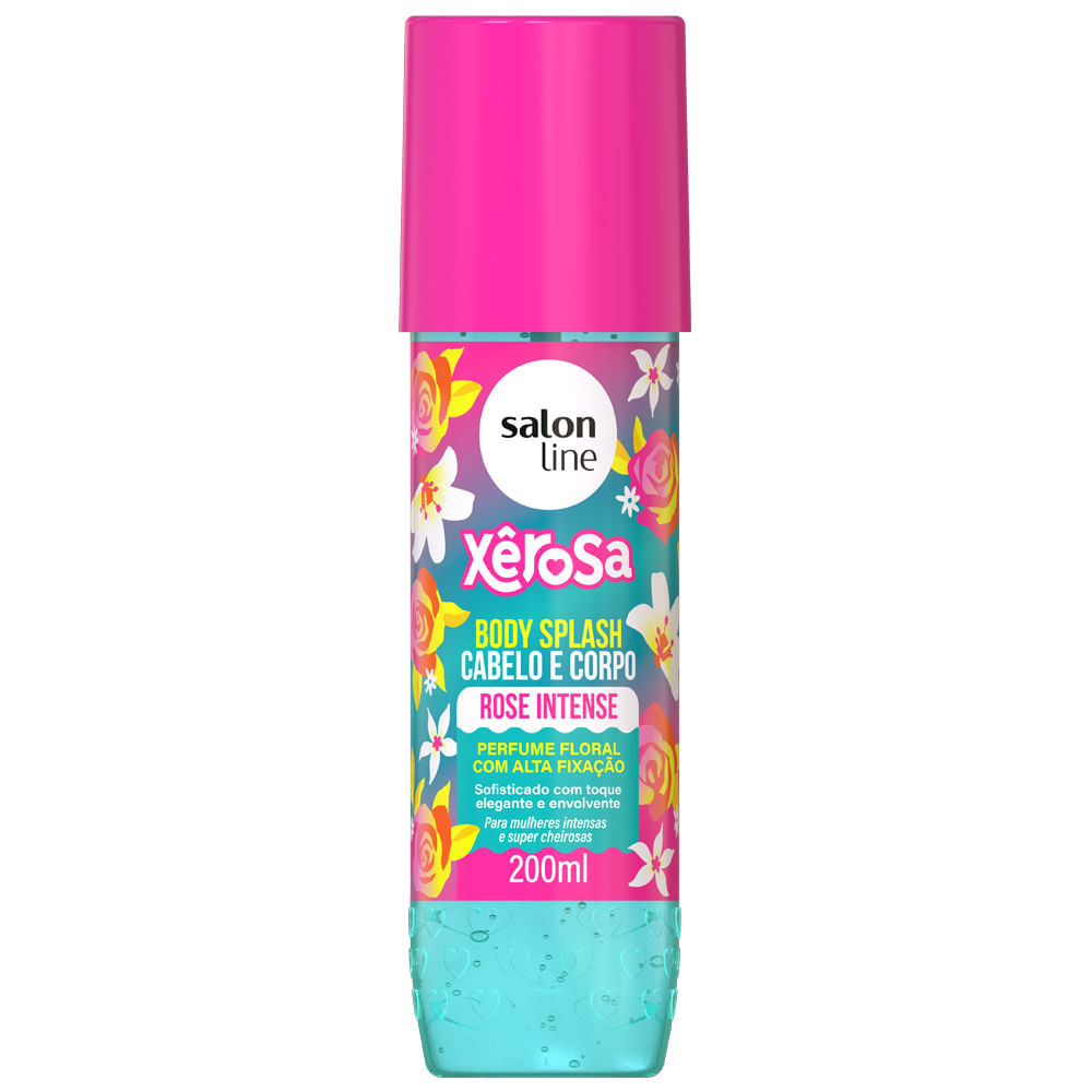 Body Splash Cabelo e Corpo Salon Line Xêrosa Rosé Intense 200ml