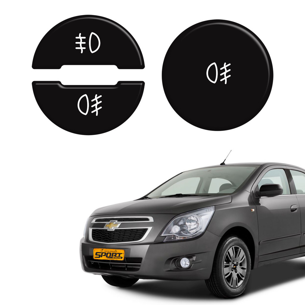 Adesivos Chave de Luz do Farol Para Cruze e Cobalt Resinado