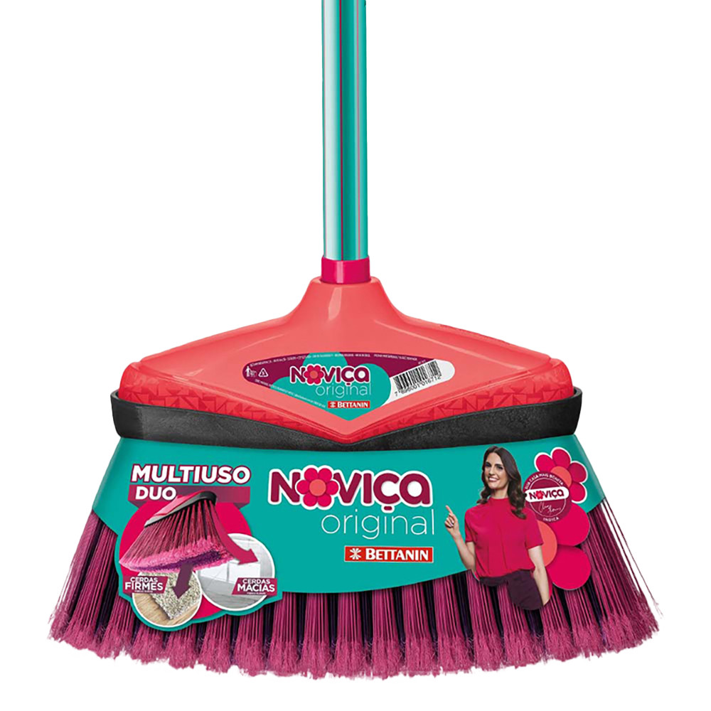 VASSOURA MULTIUSO NOVICA ORIGINAL BETTANIN LIMPEZA CASA