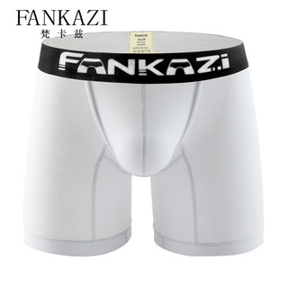 Vcaz roupa íntima masculina de algodão penteado tendão brilhante U-convexo cintura baixa Boxer de três pontos roupa ínti