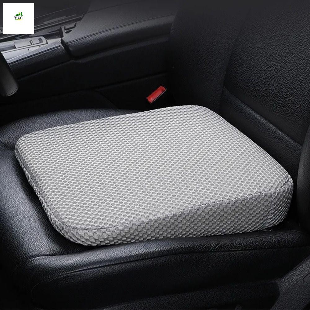Almofada De Reforço De Assento De Carro De Algodão Com Memória De Favo De Mel Respirável-Automotiva De Malha Espessada