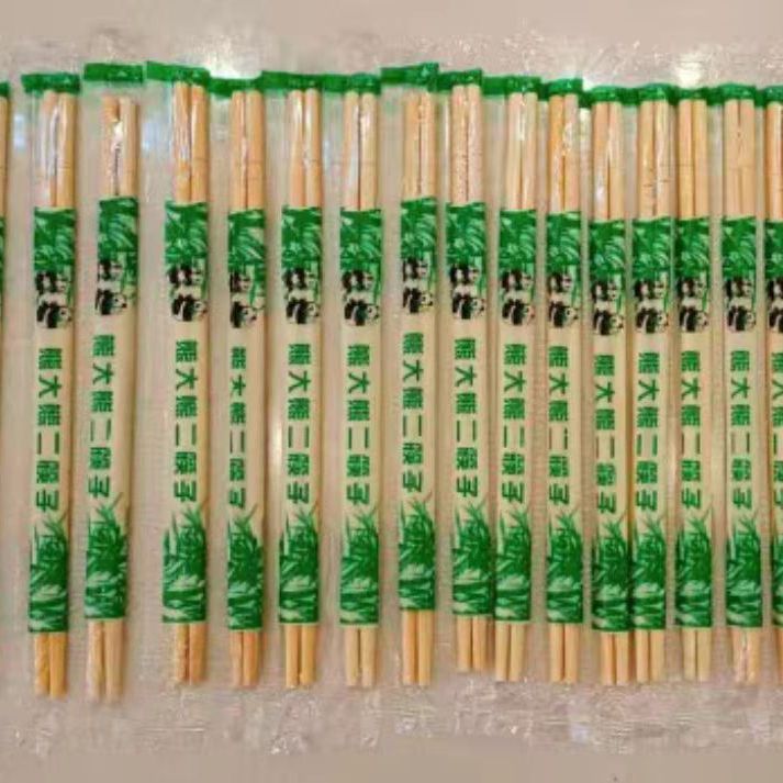 Embalagem Individual 4.5 pauzinhos utensílios de bambu sem rebarbas embalagem para viagem comida rápida restaurante domé