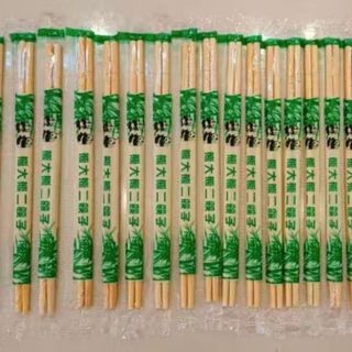 Embalagem Individual 4.5 pauzinhos utensílios de bambu sem rebarbas embalagem para viagem comida rápida restaurante domé