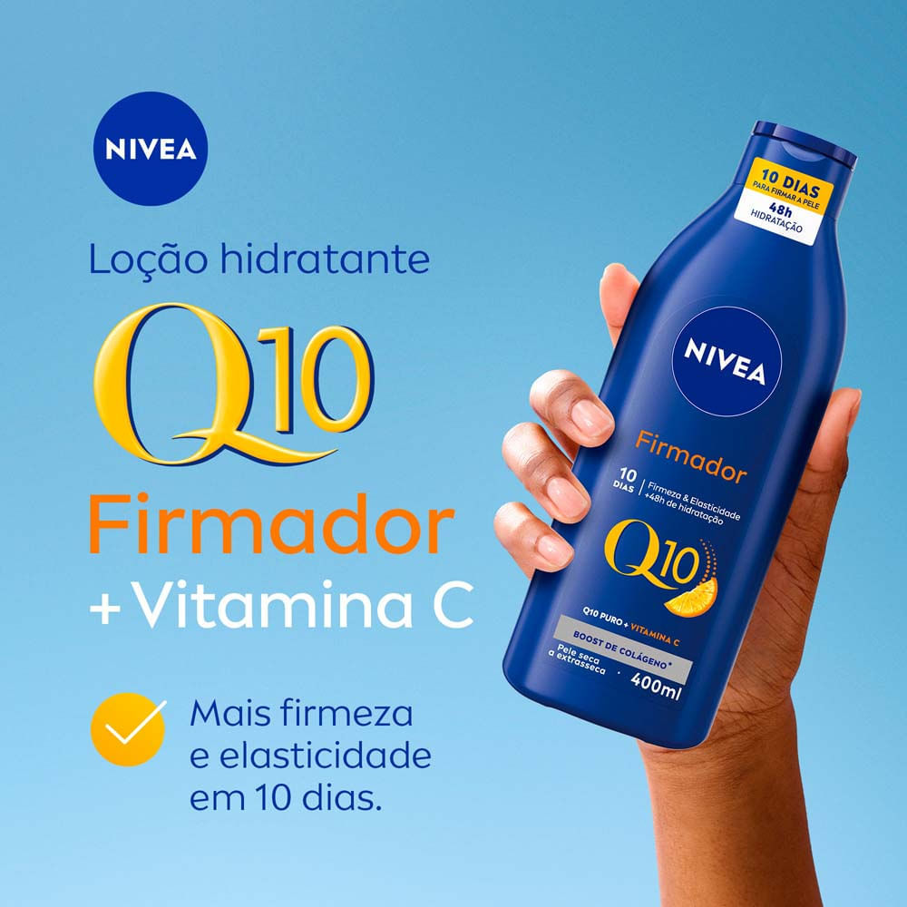 Kit Loção Hidratante Nívea Firmador Q10 com 2 Unidades de 400ml cada · foto 2