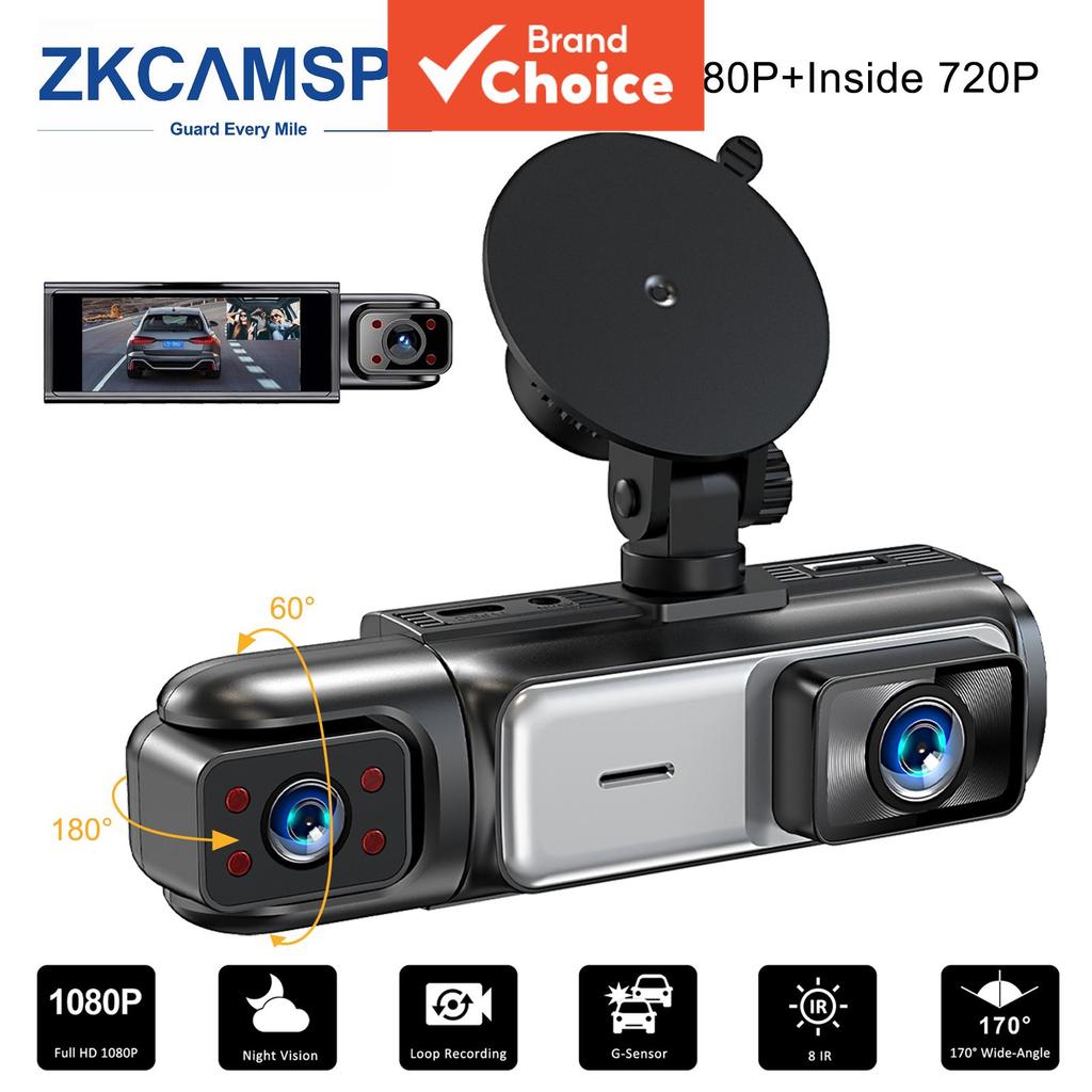 Gravador Dvr Para Carro Ir Visão Noturna G-sensor Loop Record Dash Cam 1080p