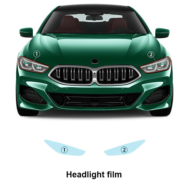 Adequado para BMW/8 série M850iTpu carro especial especializado em proteção transparente filme de farol de carro filme d