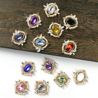 29*29mm strass, pérolas, madrepérola, acessórios de acrílico para bijuterias DIY, vestuário, brincos, enfeites de cabeça