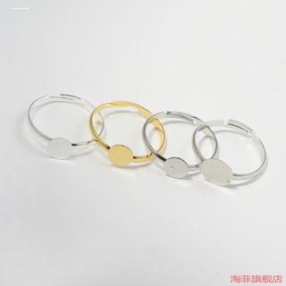 Bandeja artesanal ajustável anel anel anel suporte inferior acessórios de anel ajustável