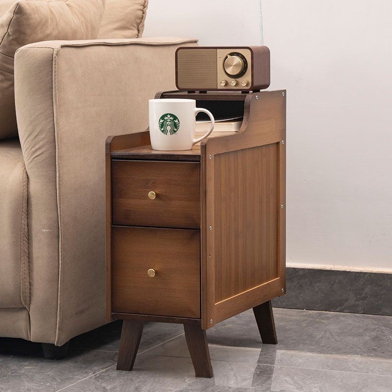 Mesa de cabeceira moderna simples prateleira pequeno quarto pequeno armário luz luxo High-End lado estreito aluguel armá