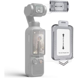 Protetor De Tela De Lente Moman Para DJI Osmo Pocket 4/3 + Conjunto LCD
