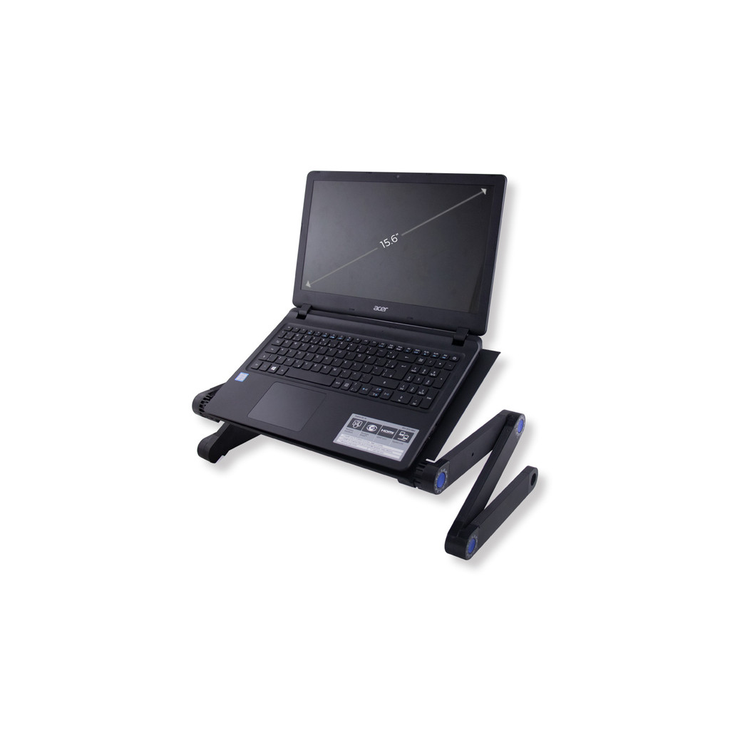 Suporte Desk Slim Com Mousepad Para Notebook Preto