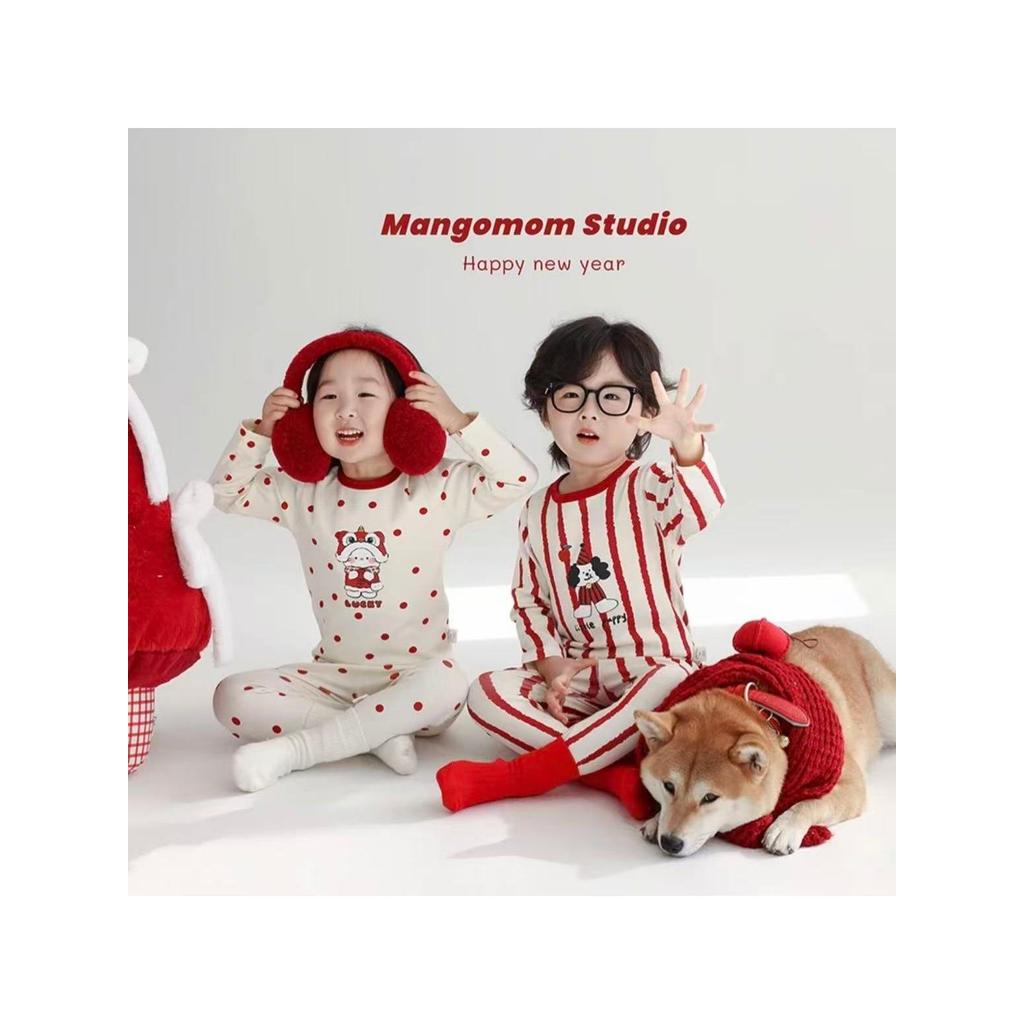 Crianças crianças conjunto de roupa interior térmica Benming ano confortável velo outono inverno meninos meninas criança