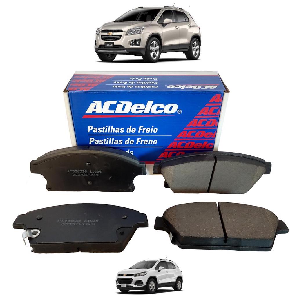 Jogo Pastilhas Freio Dianteiro Tracker 2014/2017 Original ACDelco