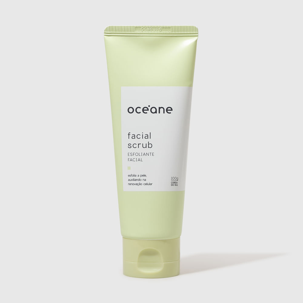 Esfoliante Facial com Extrato de Bambu - Facial Scrub 100ml