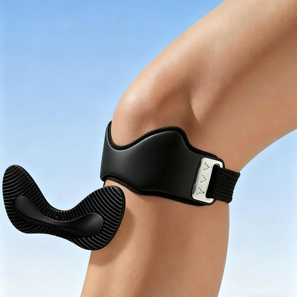 Stryd, cinta de suporte para o joelho, modelo Precision, suporte para o joelho Stryd, resistente e durável, confortável 
