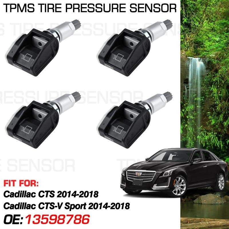 315 Mhz 13598786 Para Cadillac CTS-V Esporte 2014 2015 2016 2017 2018 Coupe Sedan Sensor De Monitoramento De Pressão Dos