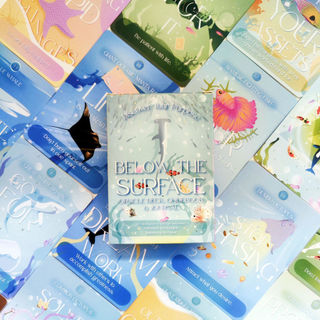 Novo baralho de cartas Under the Surface Oracle, com 60 cartas, para jogos de tabuleiro e entretenimento familiar, brinq