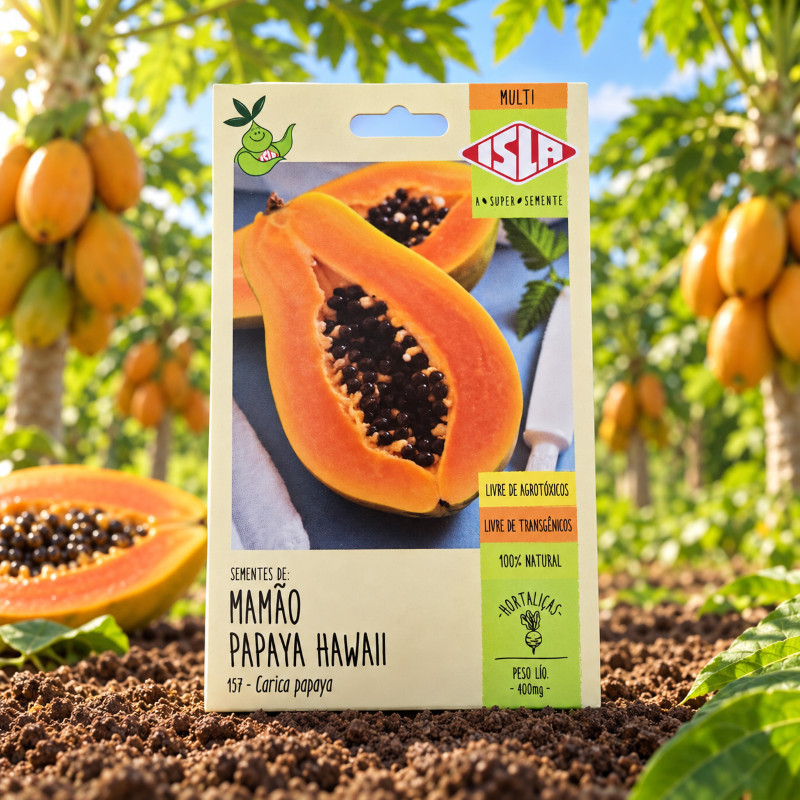Sementes Mamão Papaya Hawaii