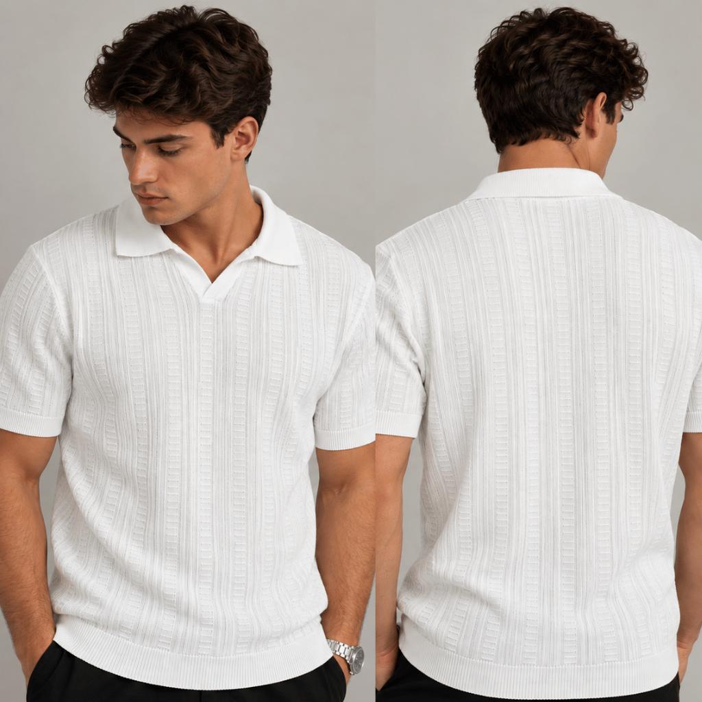 Camisa Masculina Polo Estilo Z4ra Malha Premium