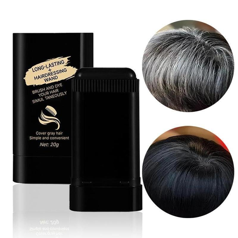 Pente para aplicação de tintura de cabelo, caneta de tintura de cabelo descartável, à prova d'água e resistente ao suor,