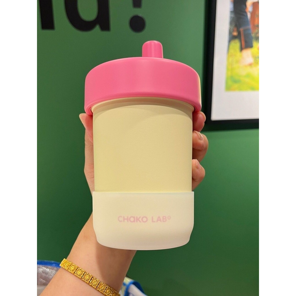Suporte de copo de água de Silicone chaolab copo térmico copo de café porta-copos 485ml transparente resistente a choque
