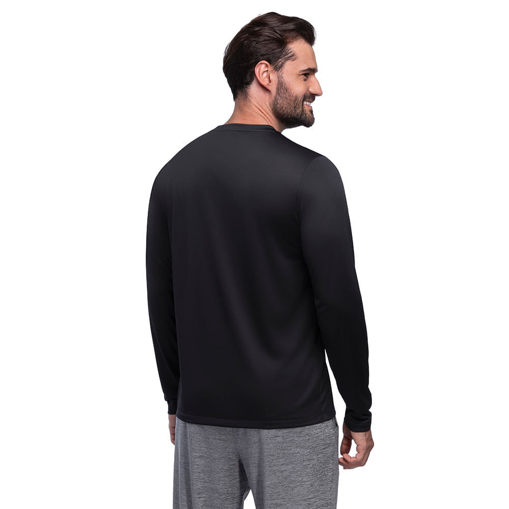 Camiseta de Treino Manga Longa Mizuno Energy 2.0 Masculina · foto 2