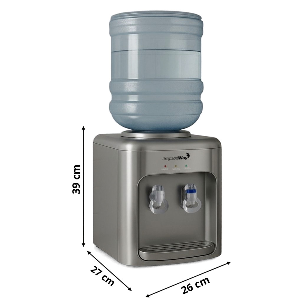 BEBEDOURO DE ÁGUA REFRIGERADO IMPORTWAY IWBAR PRATA 220V — imagem 2 de 2