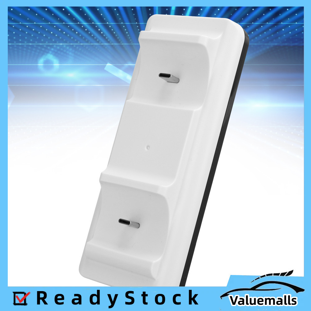 valuemalls-br SND‑463 Suporte de controlador de carregador duplo desktop para joystick de console de jogos PS5