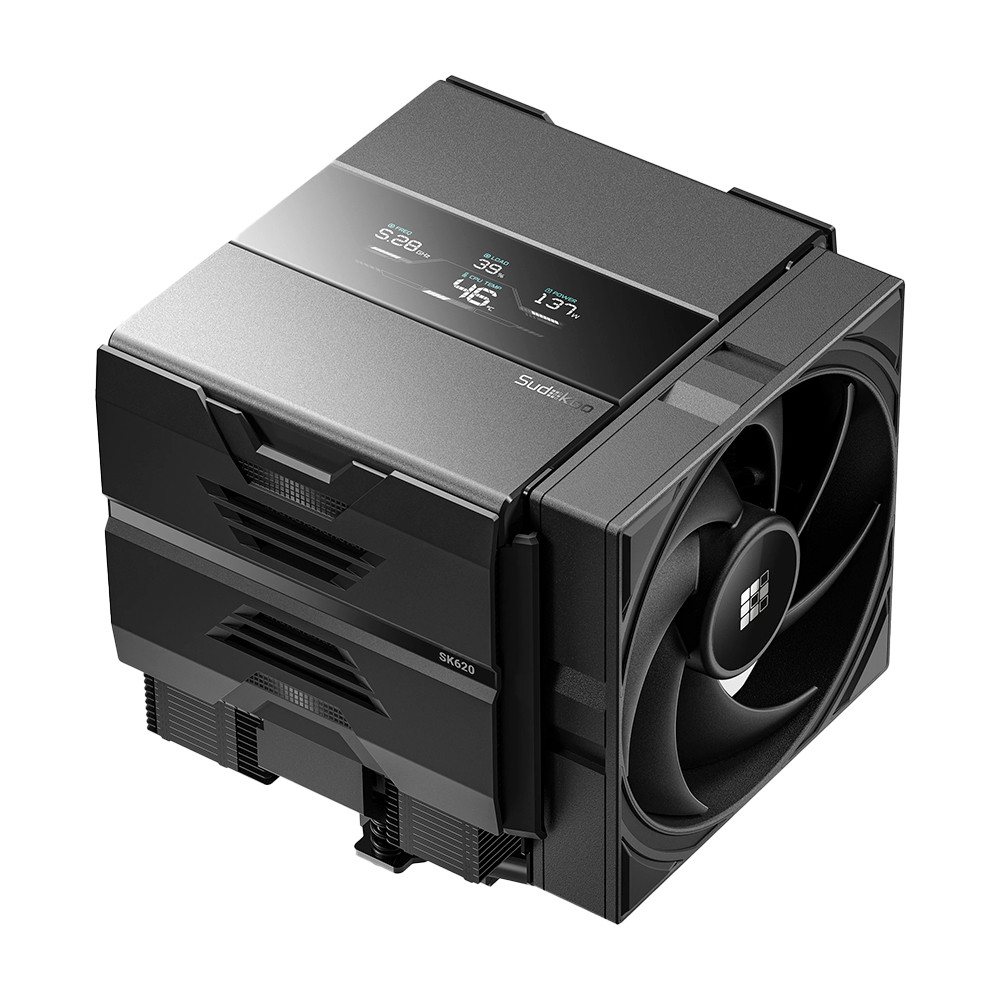 Cooler Para Processador Sudokoo SK620V Digital AMD AM5 Preto