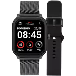 Smartwatch Technos Connect Max Pro Preto - TMAXPAA/8P