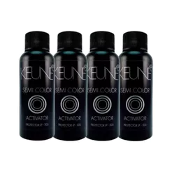 Kit Emulsão Keune Semi Color Activator 60ml - 4 Unidades