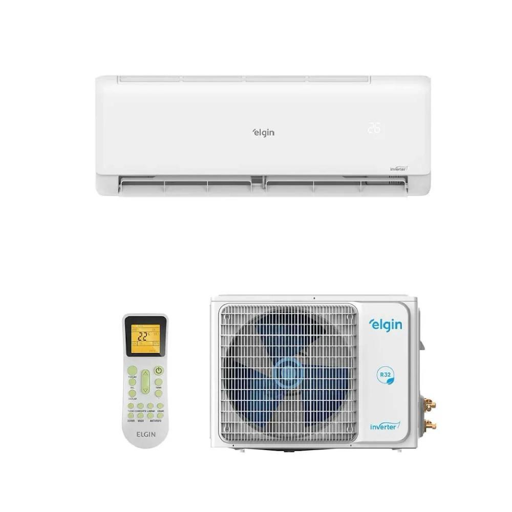 Ar Condicionado Split Hi Wall Eco III Inverter Connect Elgin 30.000 Btus Frio 220V R-32