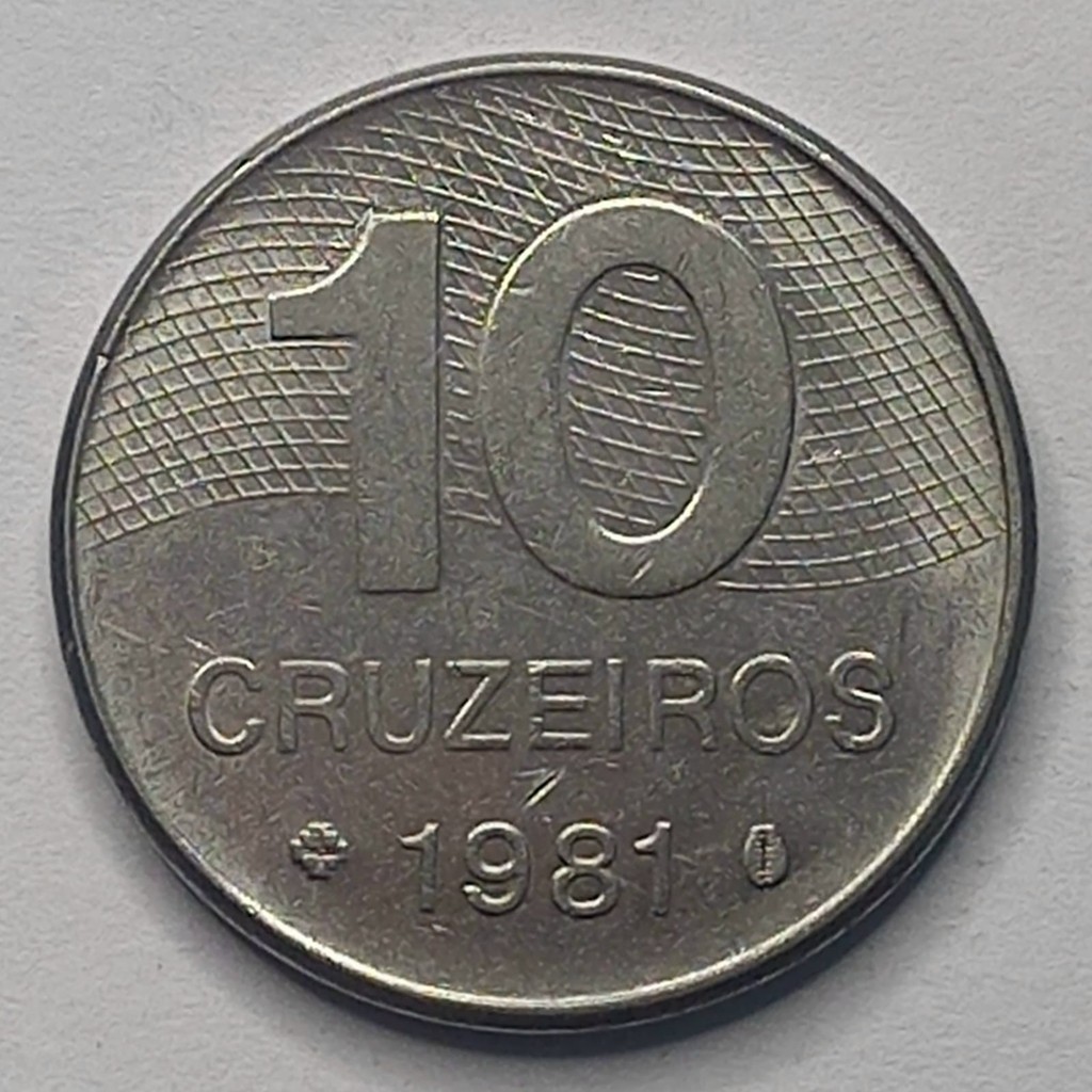 Moeda de 1 Cruzeiro 1981