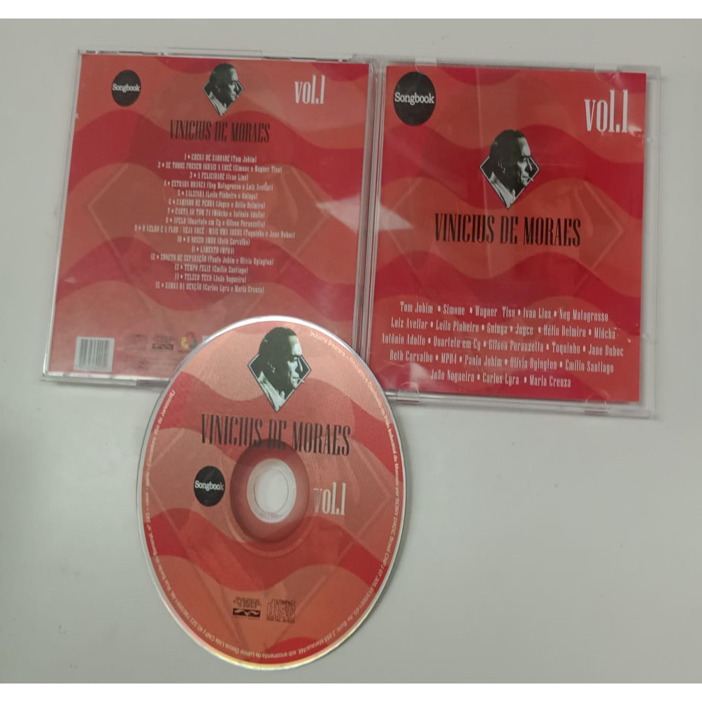 CD VÁRIOS ARTISTAS SONG BOOK VOL 1.1