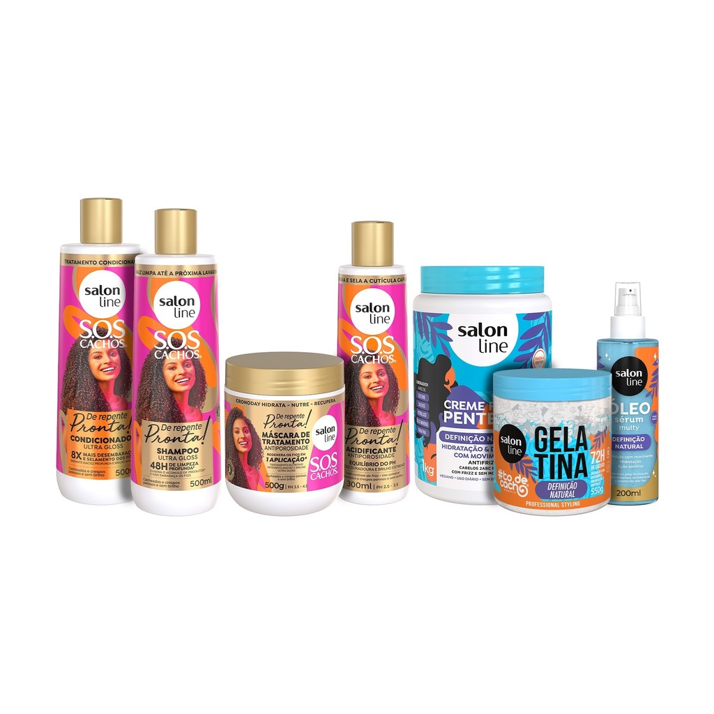 Kit Completo de Definição Natural + De Repente Pronta em Oferta na Shopee