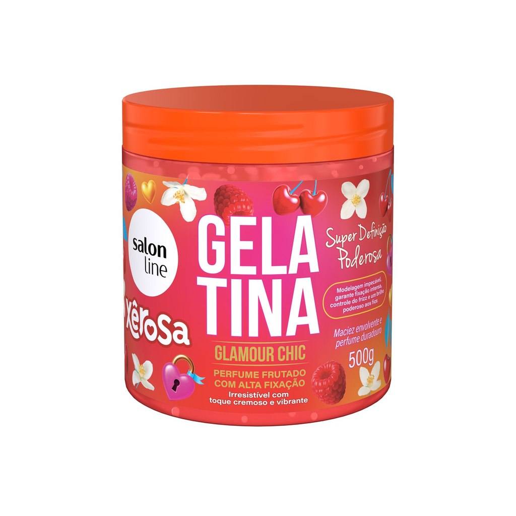 Gelatina Xêrosa Glamour Chic 500g em Oferta na Shopee
