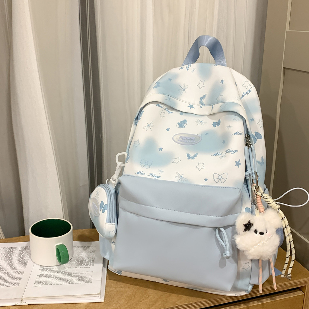 Mochila fofa feminina bolsa escolar de grande capacidade ensino médio