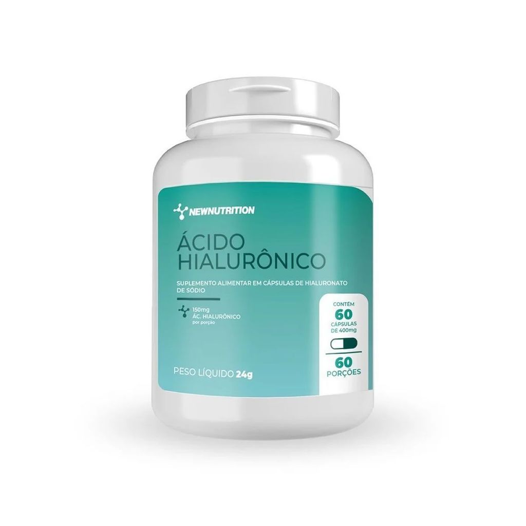 Ácido Hialurônico 150mg - 60 Cápsulas - NewNutrition
