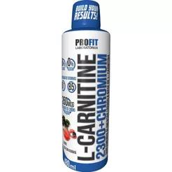 L-Carnitine 2300+Chromium - 480ml Açaí com Guaraná - ProFit
