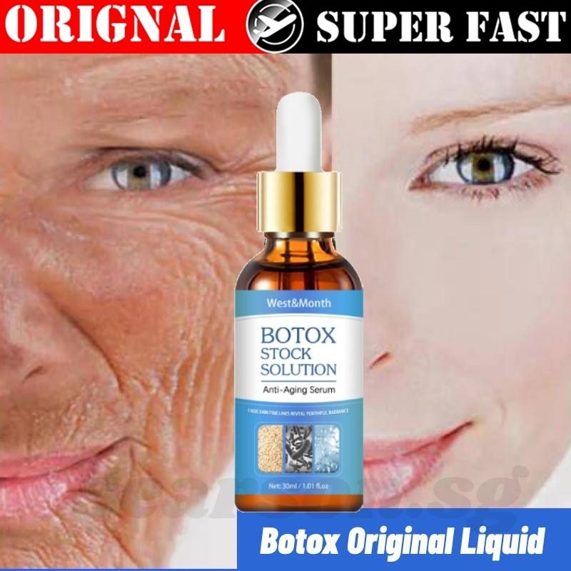 Soro Colágeno Botox Líquido Efeito Lifting Antienvelhecimento E Pele Firme Naturalmente
