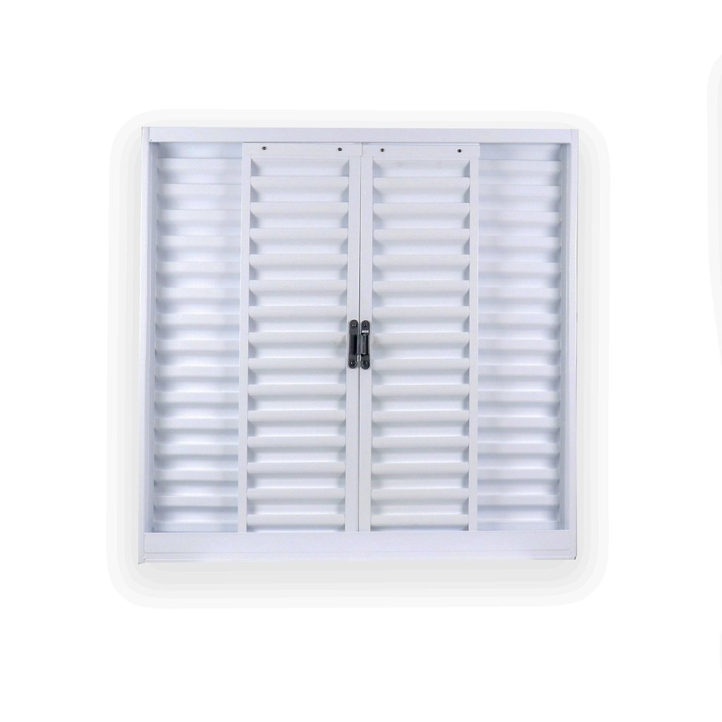 Janela de Aço Veneziana de Correr 100x120cm 4 Folhas com Grade Minas Sul Mgm 100cm x 120cm em Oferta na Shopee